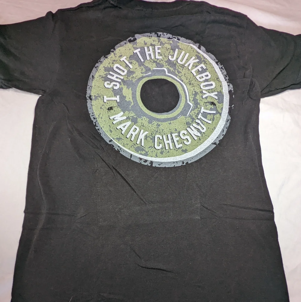 Mark Chesnut  Concert T-shirt 2016 I Shot The Jukebox Traditions Live Tour Small